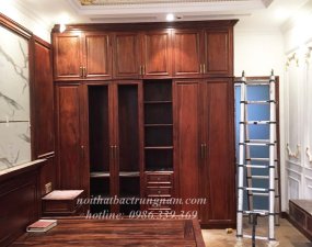 Mẫu phòng ngủ gỗ Lim bền bỉ chất lượng vượt thời gian