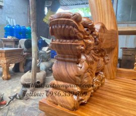 bo salon phong khach go do cham nghe