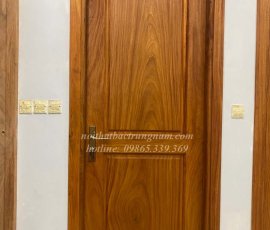 Mẫu bàn làm việc gỗ gõ đỏ LV02