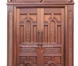 Bộ cửa tân cổ điển 2 cánh cao cấp CC25GD 