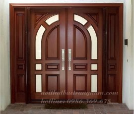 Bộ cửa tân cổ điển 2 cánh cao cấp CC29GD 