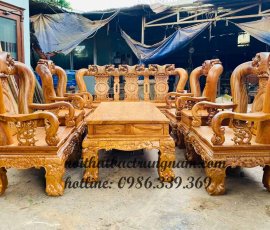 bo salon phong khach go go do