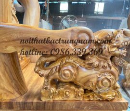 bo salon phong khach go do cham nghe