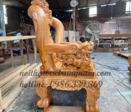 bo salon phong khach go do cham nghe