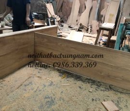 tủ áo kết hợp tủ trang trí gỗ gõ đỏ cao cấp