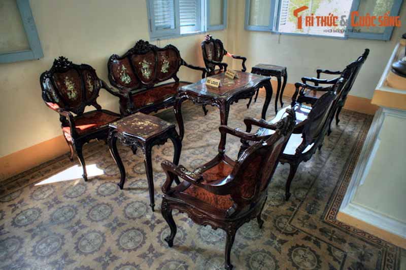 Bộ bàn ghế lu-y nhà công từ Bạc Liêu