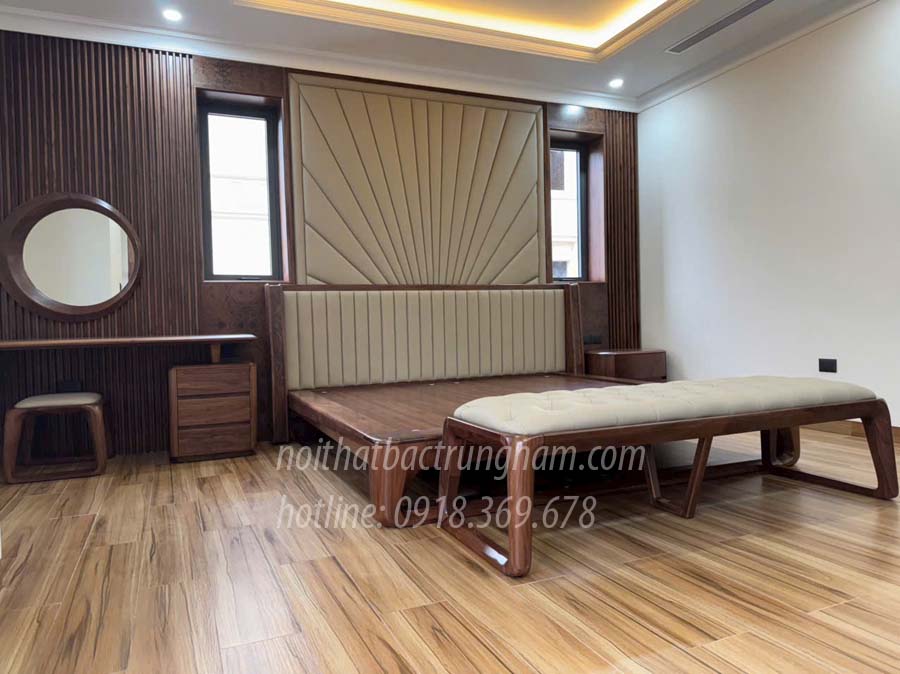 thi công phòng ngủ hiện đại
