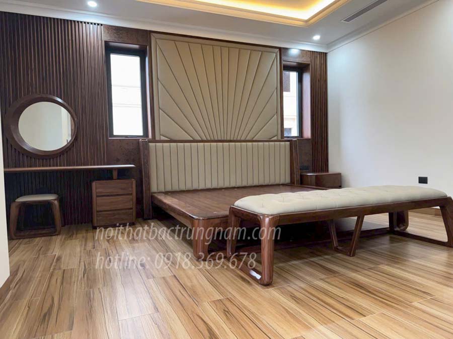 thi công phòng ngủ hiện đại