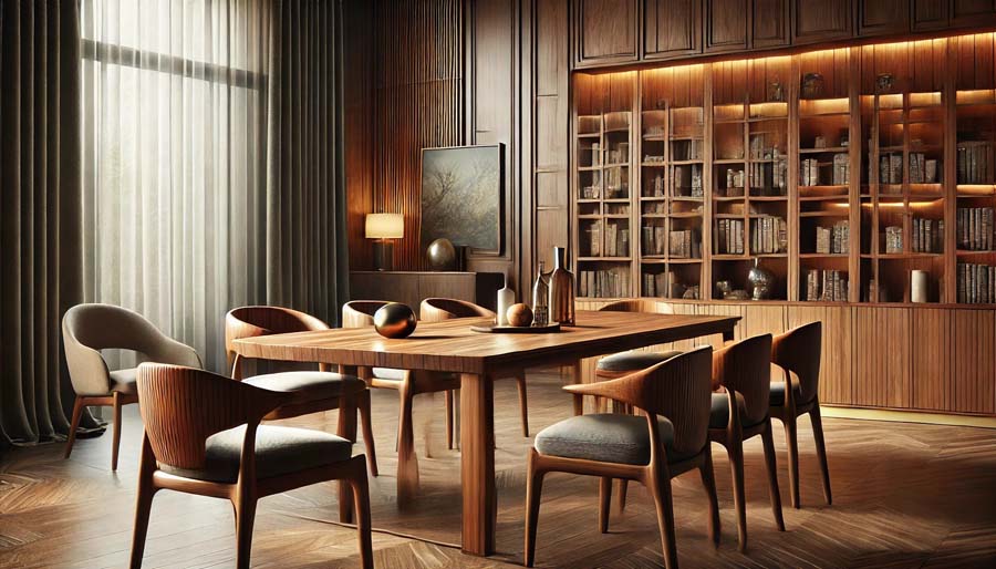 Thiết kế phòng ăn tối giản nhưng tinh tế
