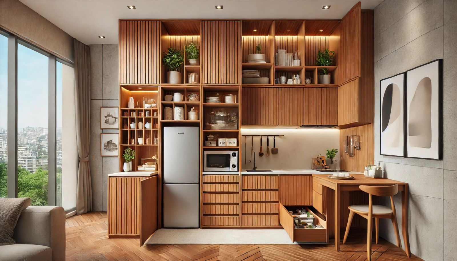 Mẫu tủ bếp nhỏ đẹp