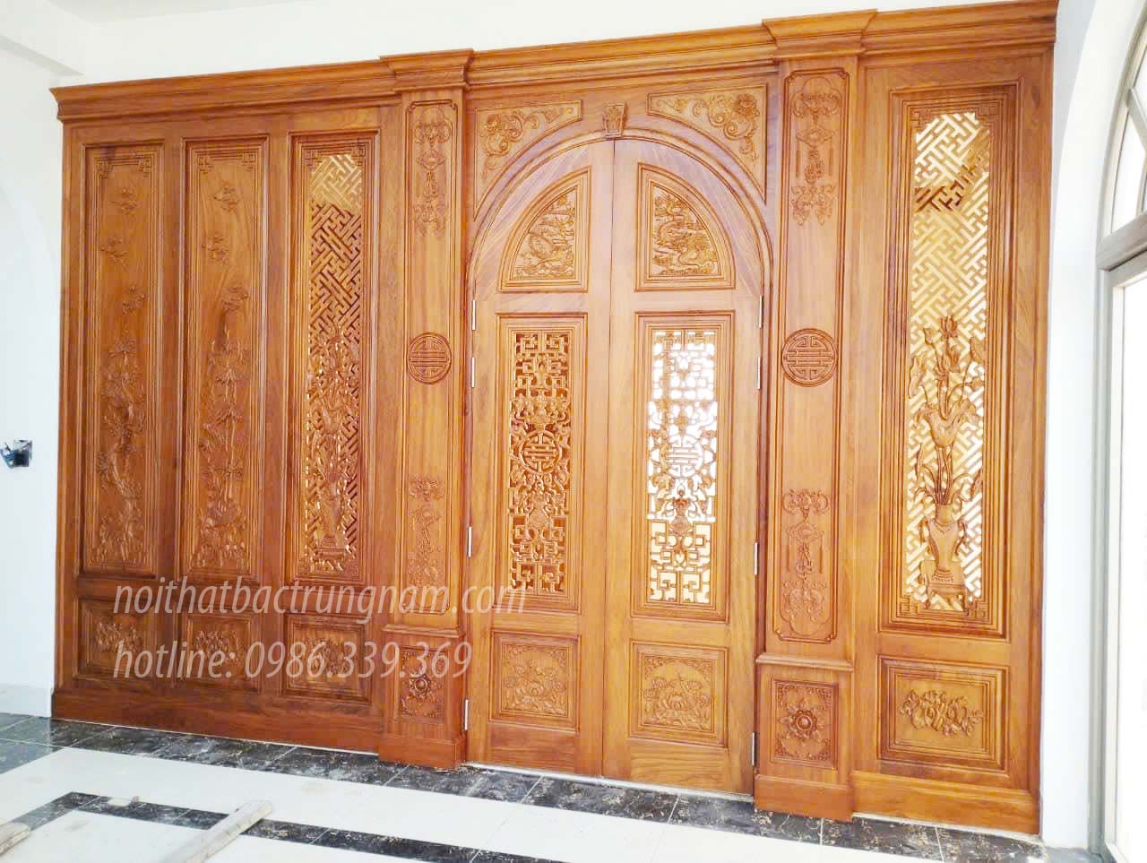 Phòng thờ gia tiên biệt thự anh Thân q12