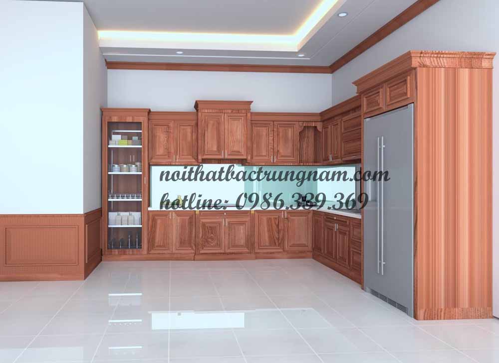 Tủ bếp góc L